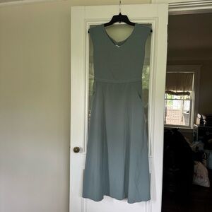Athleta Sage Green Midi Dress